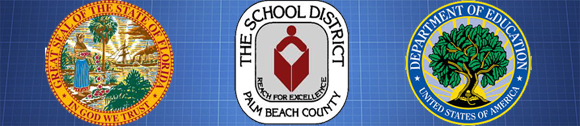 Florida, School District, and DOE Seals